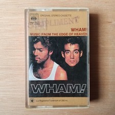 WHAM -Music From The Edge Of Heaven- Rare CBS Malaysia Cassette George Michael