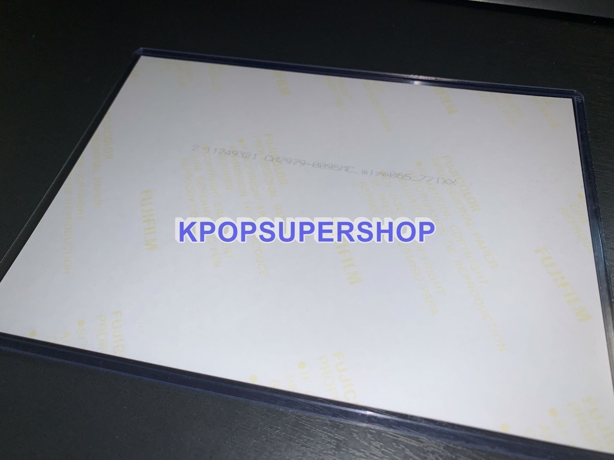 BTS RM Autographed Signed Photo Great Top Loader Rap Monster Fan