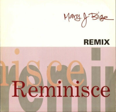 Mary J. Blige DJ Mixshow Remix 12インチレコード Mary J Blige - Reminisce (Remix) - 12 Inch Single LP New | eBay