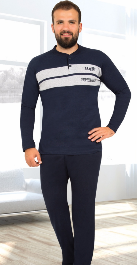 Just Love Familien-Thermo-Pyjama-Set, 2-teilig, Batik-Muster – Warm & Gemütlich Für Die Ganze Familie