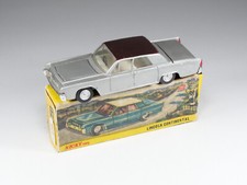 NICKY TOYS - DINKY - 170 - Lincoln Continental - Gris et rouge grenat - En boite