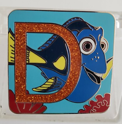 DISNEY/ PIXAR ALPHA BET MYSTERY SERIES ''D'' DORY ''FINDING NEMO'' CHASER LE 400 PIN