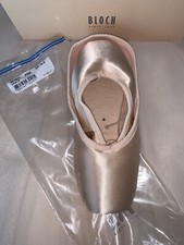 NIB NEW Bloch Grace Pointe Ballet Shoes S0161L Pink Satin Size 6.5 2X Width