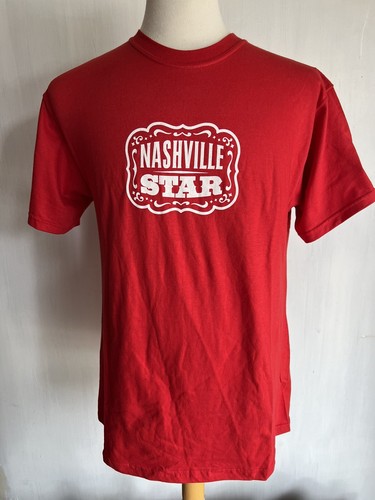 NASHVILLE STAR (2003) Official American Country Music Y2K TV Show T-Shirt Medium