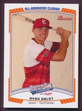 2012 TOPPS BOWMAN PERFECT GAME SET BREAK RYAN BOLDT TRUE 1ST ROOKIE #PG-RB