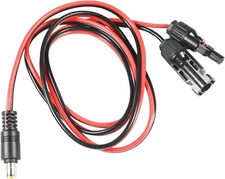 Solar Charging Cable to DC7909 Plug for Bluetti EB3A EB70S B80, PV120 PV200