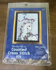 Something Special Ribbon Unicorn Counted Cross Stitch Kit #50042