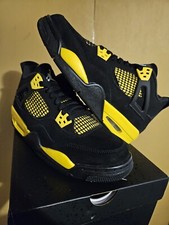 Air jordan 4 retro thunder 2023 size 7y