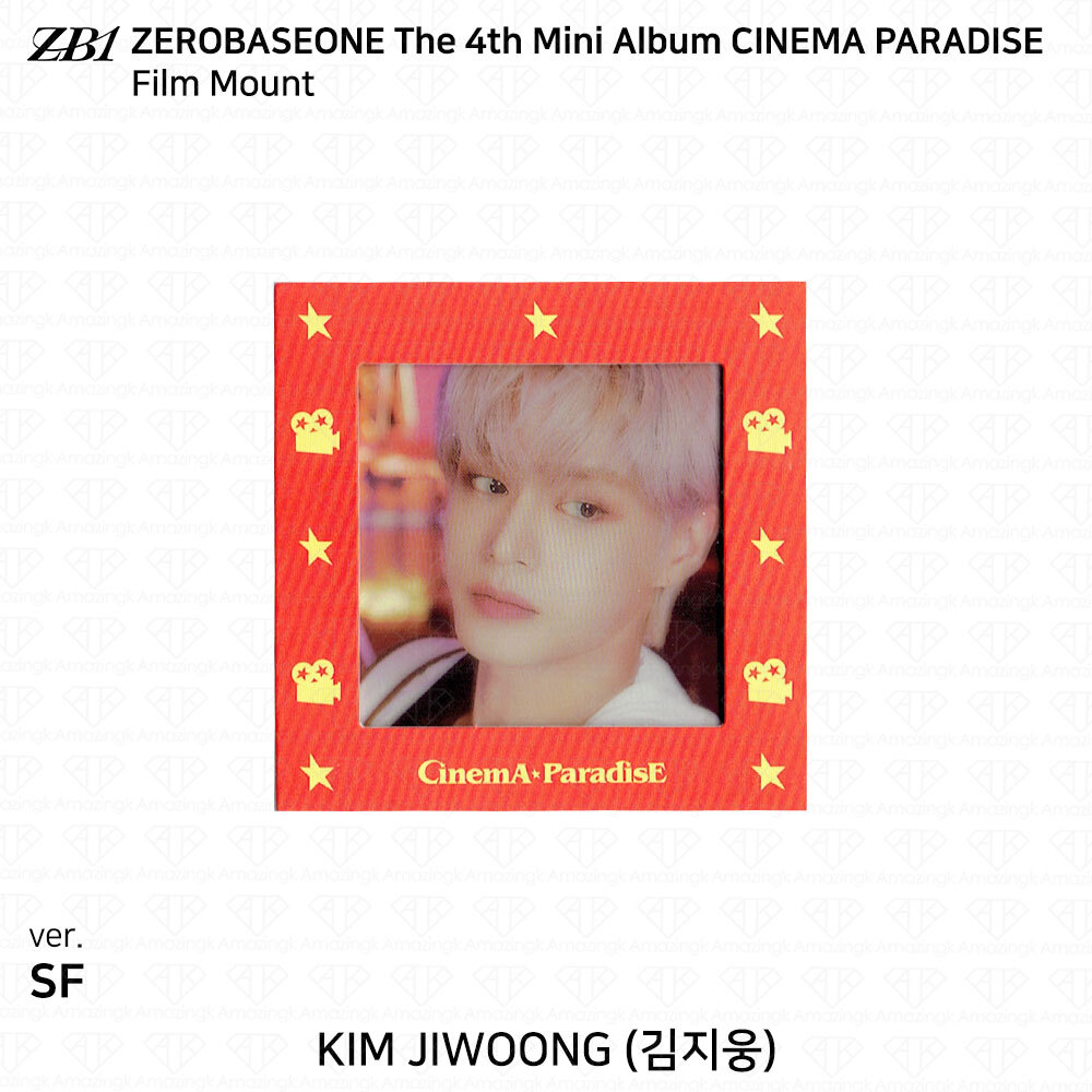 ZEROBASEONE ZB1 4th Mini Album CINEMA PARADISE Official Photocard