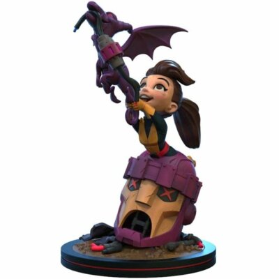Kitty Pryde and Lockheed QMx 5.5 inch X-Men Q-Fig Elite Diorama