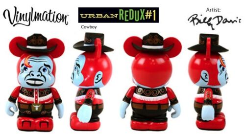 Disney Zombie Cowboy avec chapeau 3" vinyle série Urban Redux #1, à collectionner, NEUF - Photo 1/1