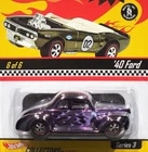 Hot Wheels 40 1940 Ford RLC Neo-Classics Red Line Club Car HWC 07081/10500 Purpl