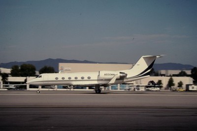 Dia N500MM Gulfstream G-III Flugzeug Planespotter 35mm ger. OP-L12-90