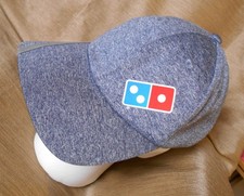 Domino's Pizza Gear Employee Strapback Hat Cap Gray Adjustable Reflective Adult