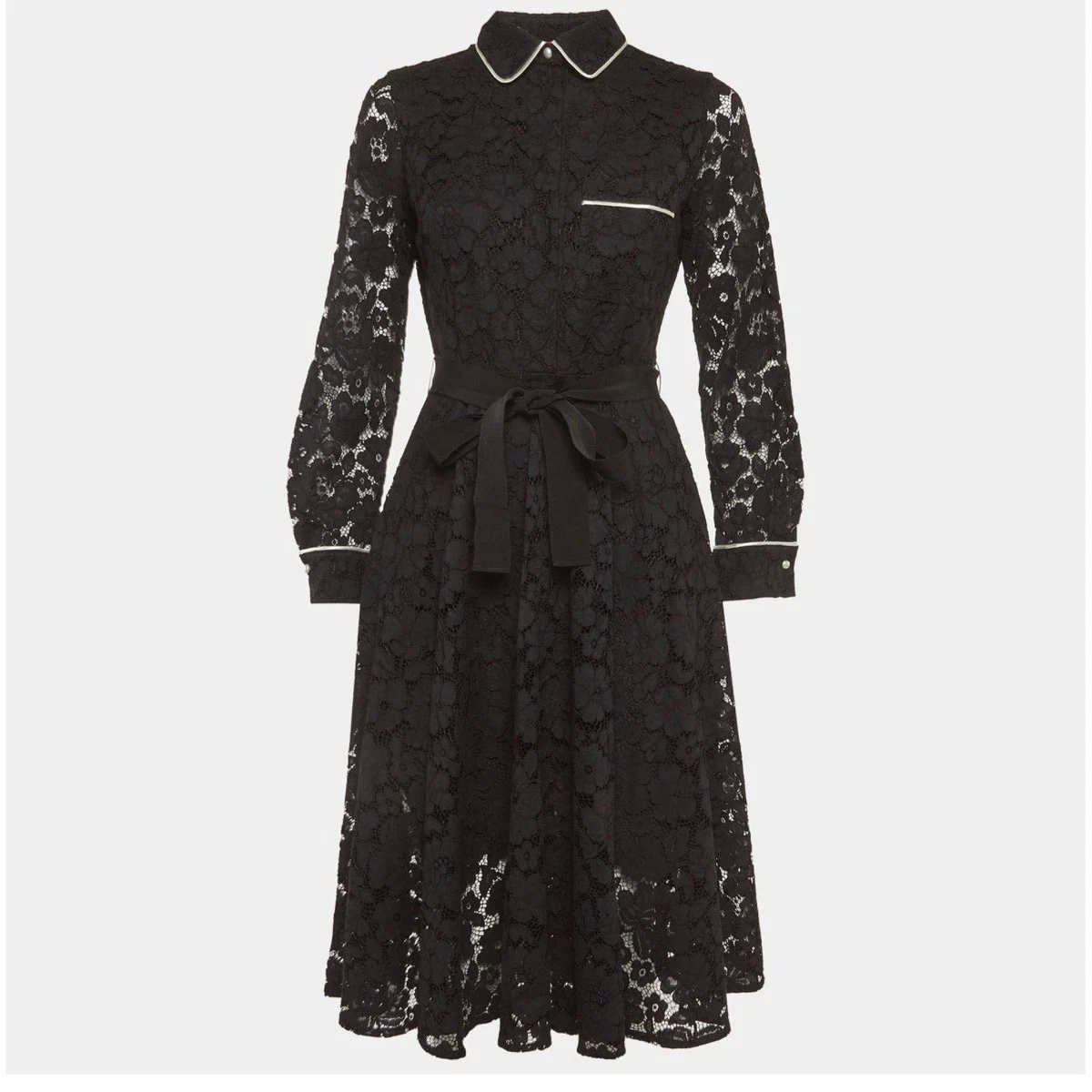 Black Lace Shirt Dresses for sale | eBay