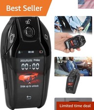 Universal Lcd Smart Key Fob With Touchscreen - Keyless Entry For Start-stop Cars