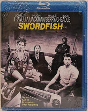 Swordfish Blu-ray, 2001 John Travolta, Hugh Jackman, Halle Berry - New Sealed