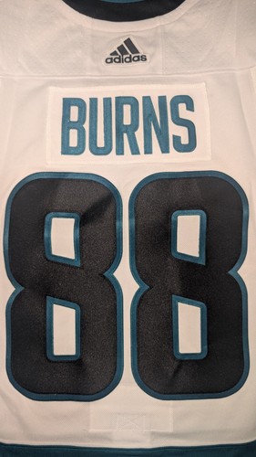 New AUTHENTIC ADIDAS BRENT BURNS SAN JOSE SHARKS NHL HOCKEY JERSEY SIZE 52 - Picture 4 of 13