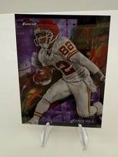 Topps 2024 Finest Dante Hall #38 Purple Refractor /250 Kansas City Chiefs