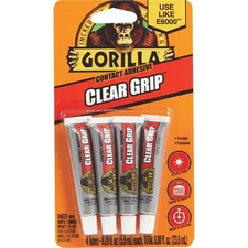 Gorilla Clear Grip: 0.2 fl. oz. / 4-pack (Crystal Clear)
