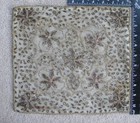 Set of Two Ivory Gold Tone Embroidered Place Mats/Runners — photo 10