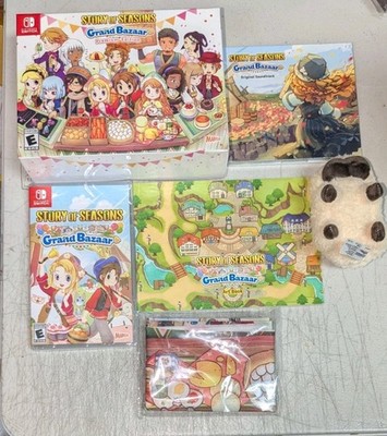 Story Of Seasons: Grand Bazaar Premium Edition (Nintendo Switch) New Sealed