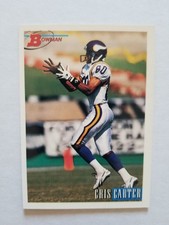 1993 Bowman Cris Carter Minnesota Vikings #68