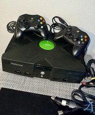 Microsoft Xbox Original Console with 2 Wired Controllers, AV, Power Tested Works