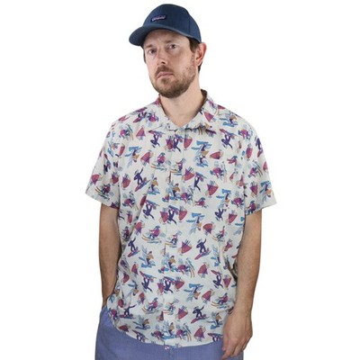Patagonia Mr Badger Go To Shirt Mens XL Surfing Ski Limited Edition Short Sleeve