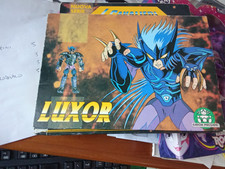 CAVALIERI DELLO ZODIACO-LUXOR-GIOCHI PREZIOSI(COMPLETO MA MANCA SOLO L 'ELMO)