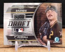 Paul Skenes 2023 Bowman Chrome Draft Night #BDN-7 Prospect Rookie RC