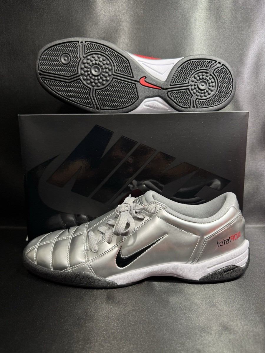 靴 (24cm) Nike T90 Total90 Silver Nike Total 90 SP Indoor Soccer - Metallic Silver - T90