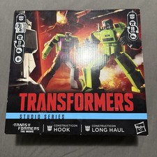 Transformers Studio Series 86 Commander Constructicon Long Haul and Hook 2 Pack