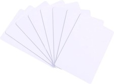 25 Pack - Premium Blank PVC Cards for ID Badge Printers - 25 Pack, 25 