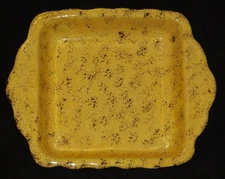 VINTAGE Stoneware Baking Dish 14" x 10" California Studio Pottery 1970 VERY NICE