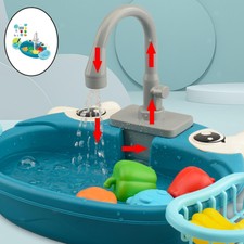 Küchenspüle Spielzeug mit fließendem Wasse...
