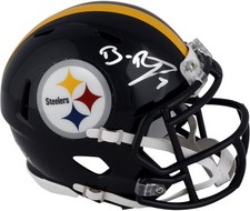 Ben Roethlisberger Pittsburgh Steelers Signed Riddell Speed Mini Helmet