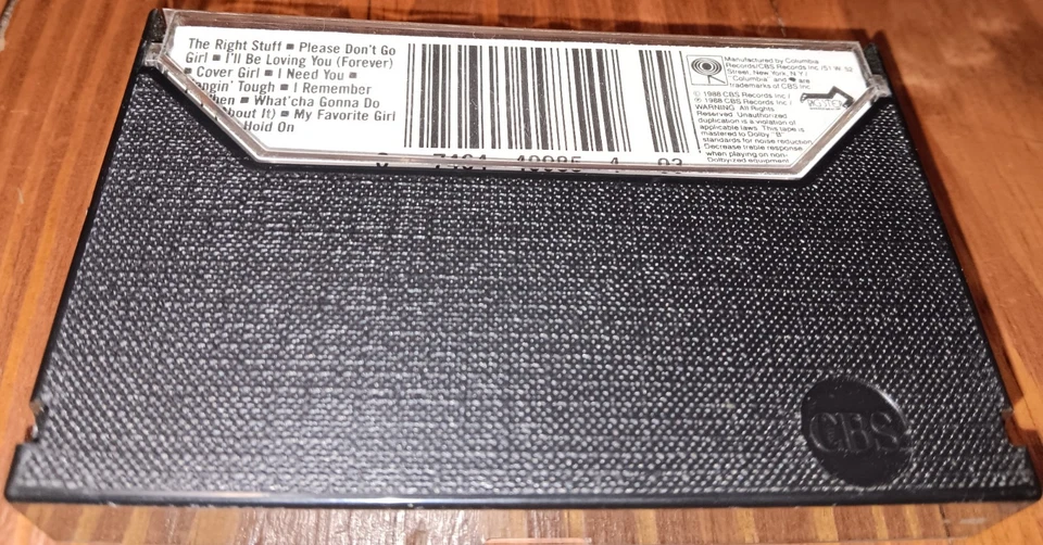 New Kids On The Block Hangin' Tough Cassette Dolby Columbia Records OCT 40985 - Image 4 of 4