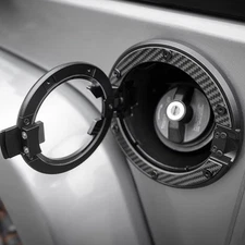 Aluminum Transparent Space Capsule Gas Tank Cover For Jeep Wrangler JK