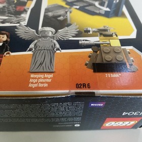 Lego Doctor Who 21304 Ideas Brand New Sealed Set Weeping Angel Dalek Clara Oswal