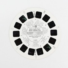Vintage View-Master NASA Apollo Project Moon Landing Reel 3 B6633