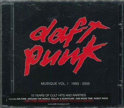 DAFT PUNK ''Musique Vol. I 1993 - 2005'' Best Of CD-Album