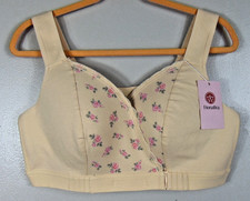 Reggiseno Fiona donna 2xl chiusura frontale floreale comfort anziani mobilità limitata