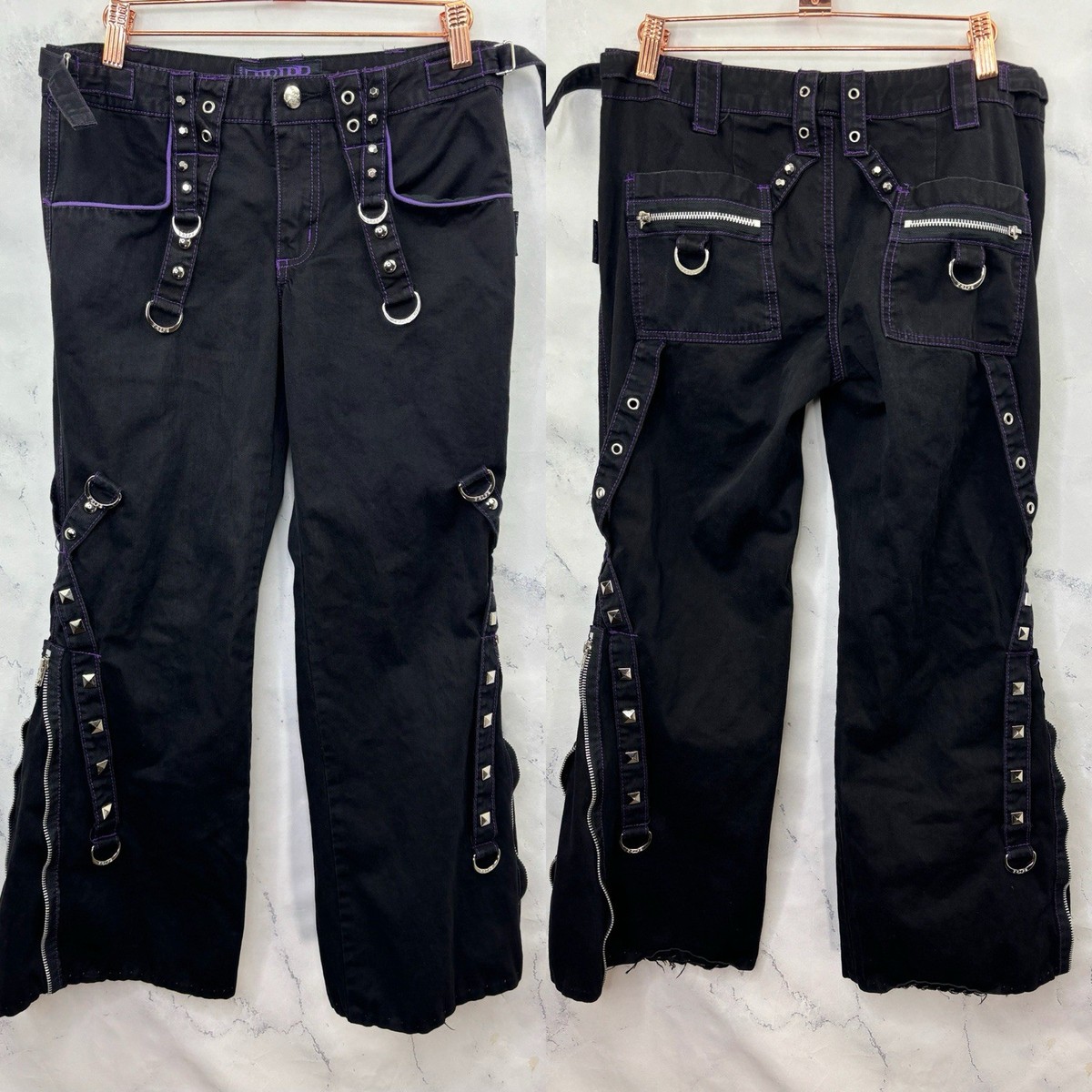 Vintage TRIPP NYC Pants Daang Goodman Goth Rave Baggy