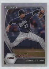 2021 Panini Prizm Draft Picks Silver Prizm Dominic Hamel #PDP81 03j5