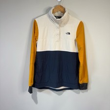 The North Face Women  s M Fanorak Insulated Pullover Jacket Colorblock Athleisure