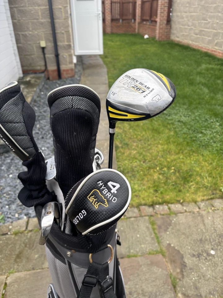 Golden Bear🚩TR261 Mens Full Set/LEFT/12 Club/Bag/3-SW Irons/Putter/Driver/Woods - Image 2 of 4