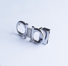 Ferragamo Silver Gancini alloy belt buckle Men For 34-35mm Leather Belts