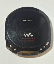 Sony CD Walkman D-E220 Black Portable Compact Disc Player ESP Max Tested  Works