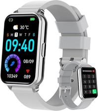 Smart Watch Fitness Tracker Make/Answer Calls for Women Men, Heart Rate Blood